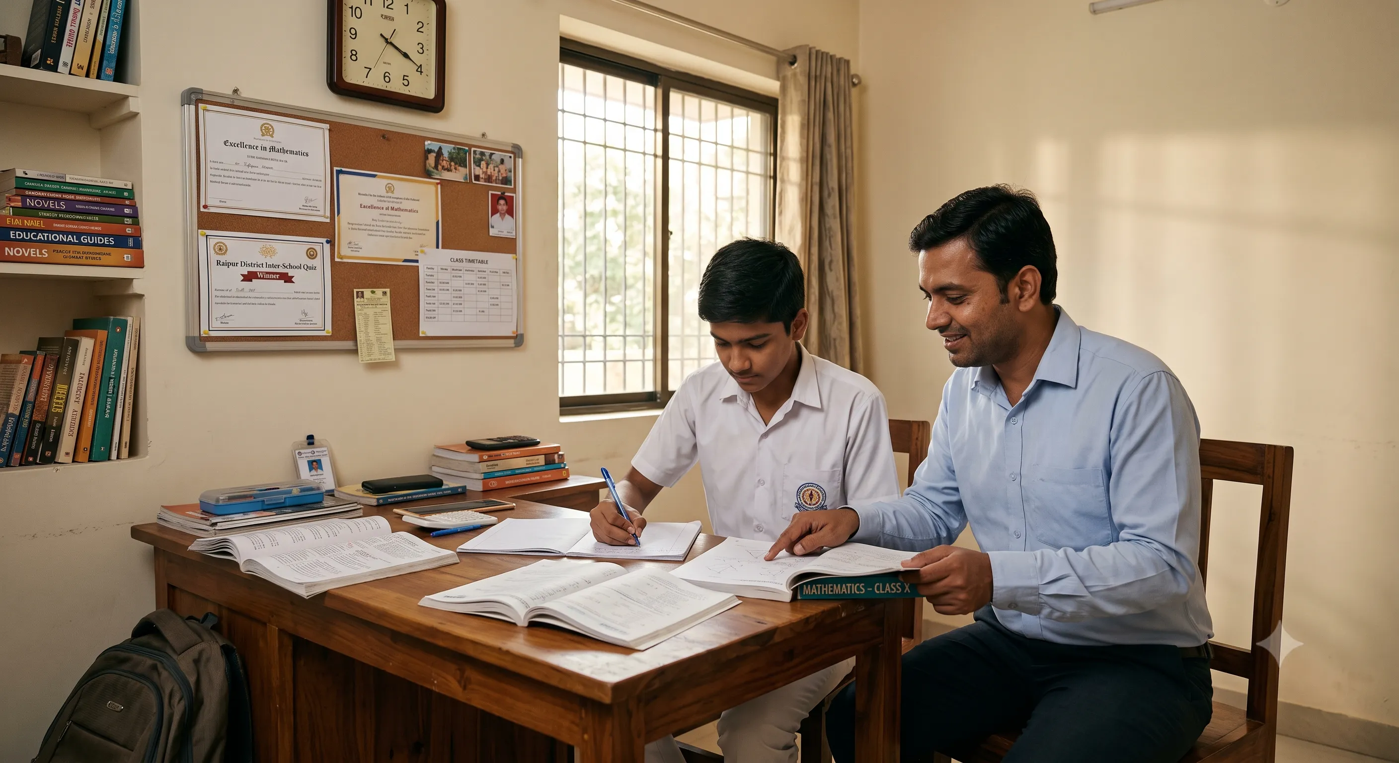 Class 9 and 10 home tuition Raipur board exam preparation