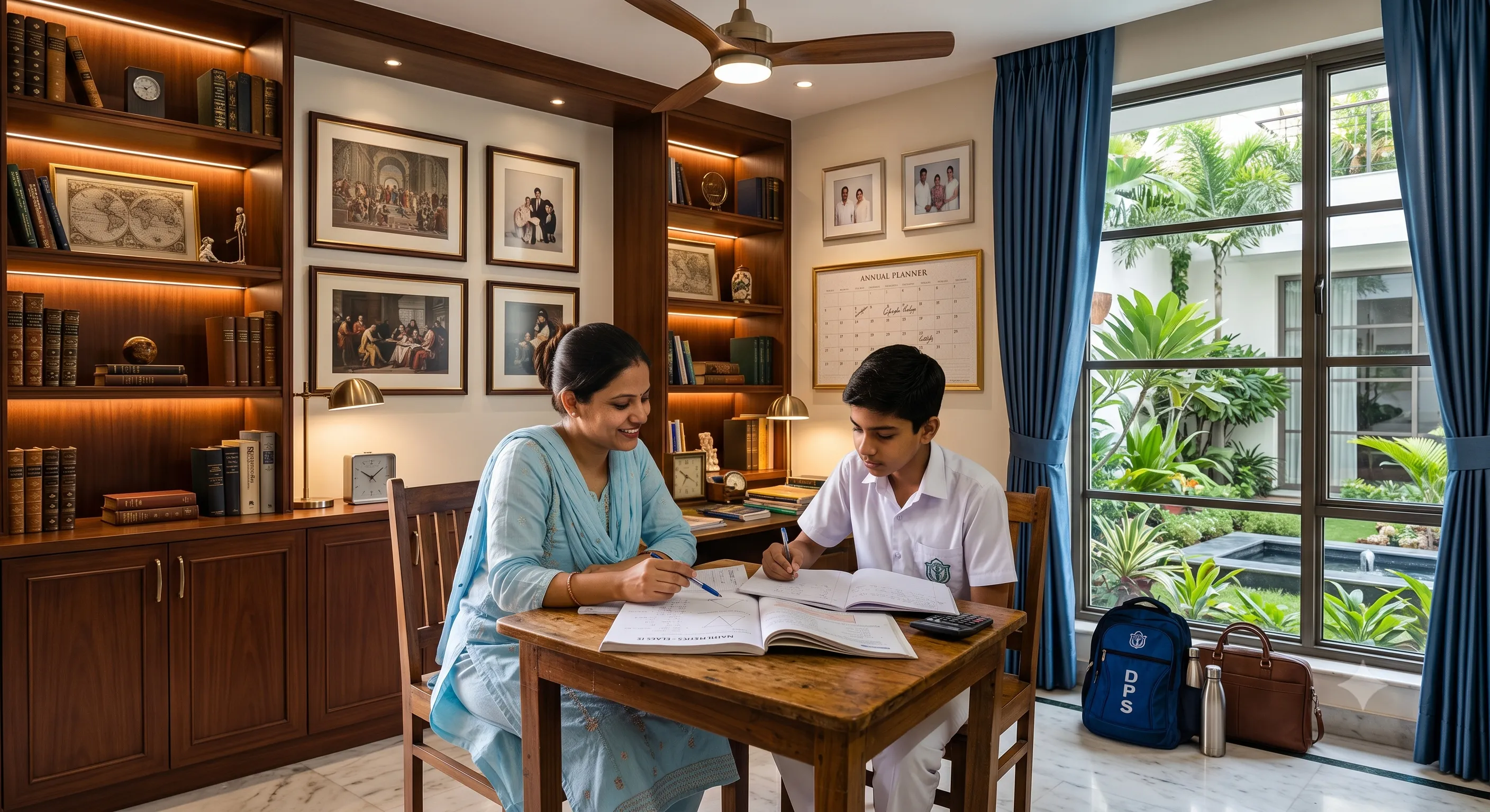 Nilanchal tutor teaching student at home in Raipur